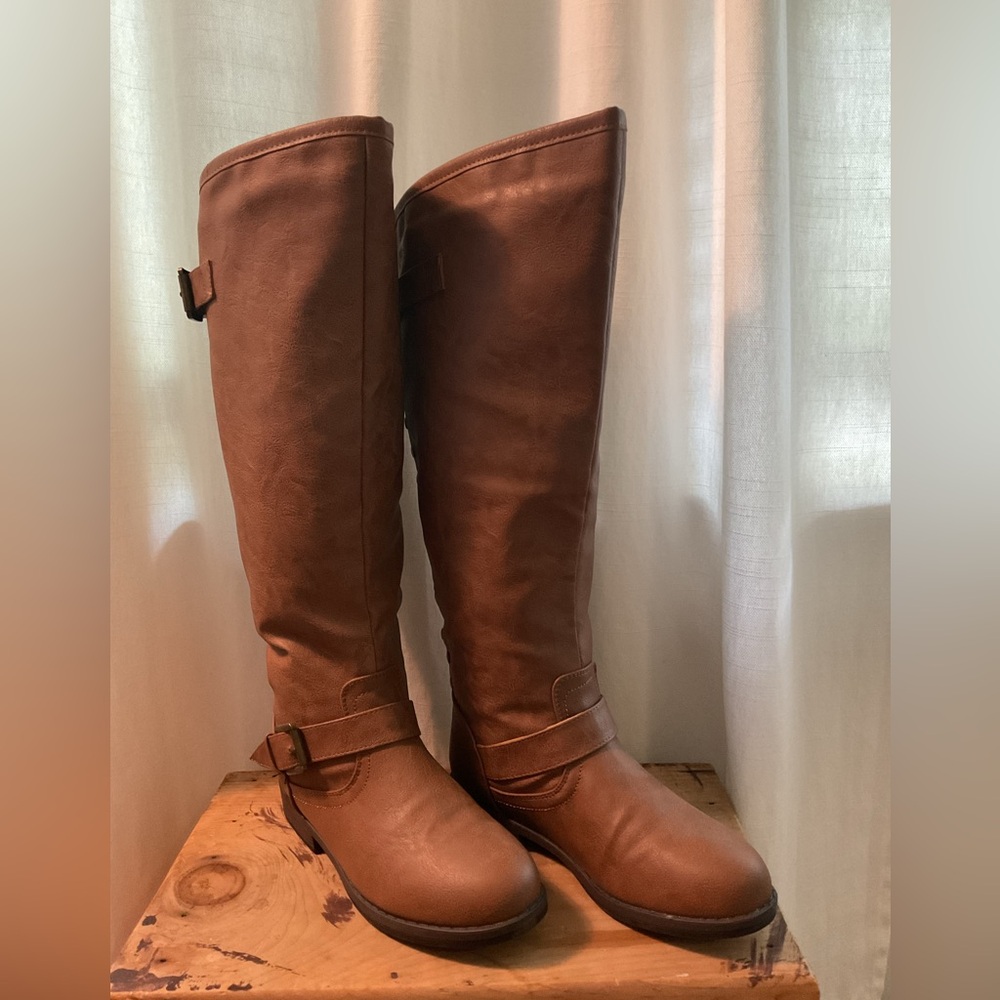 Journee Spokane Extra Wide Calf Riding Boot